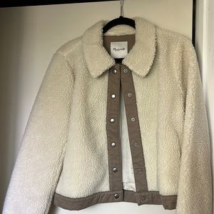 Madewell Sherpa Portland Jacket size L
